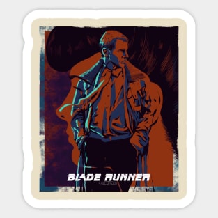 blade runner Sticker